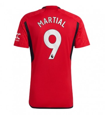 Manchester United Anthony Martial #9 Kotipaita 2023-24 Lyhyet Hihat